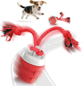 Smart Interactive Dog Ball Toy, Red Rolling Toy for Boredom