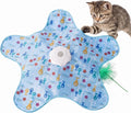 Interactive Cat Toy Automatic Moving Feathers Kitten Toys