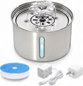 3L Cat Water Fountain, Stainless Steel Automatic Pet Water Fountain